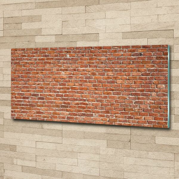 Acrylic wall picture Brick wall