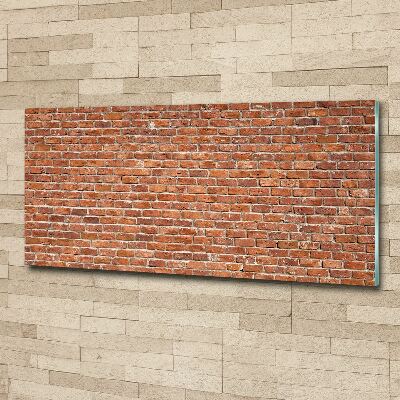 Acrylic wall picture Brick wall