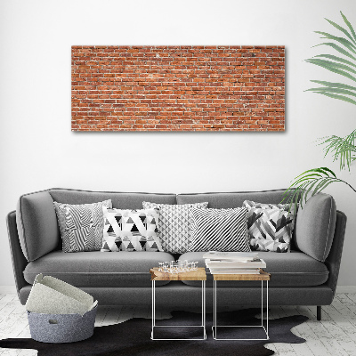 Acrylic wall picture Brick wall