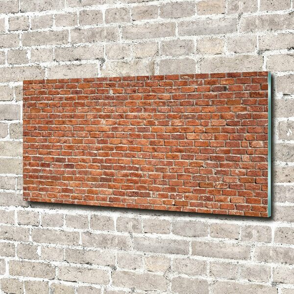 Acrylic wall picture Brick wall