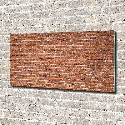 Acrylic wall picture Brick wall