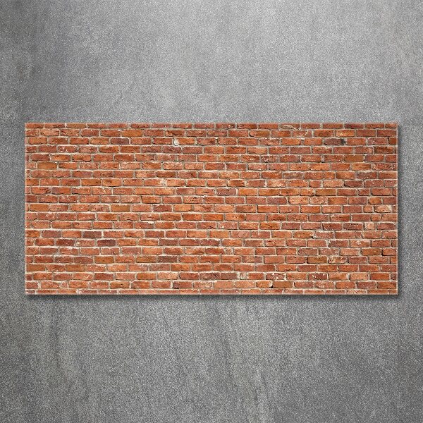 Acrylic wall picture Brick wall