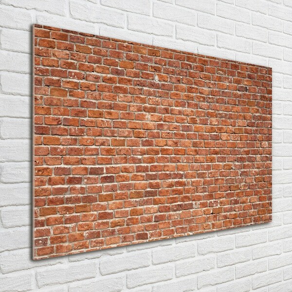 Acrylic wall picture Brick wall