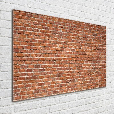 Acrylic wall picture Brick wall