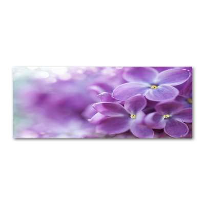 Acrylic wall art Lilac flowers