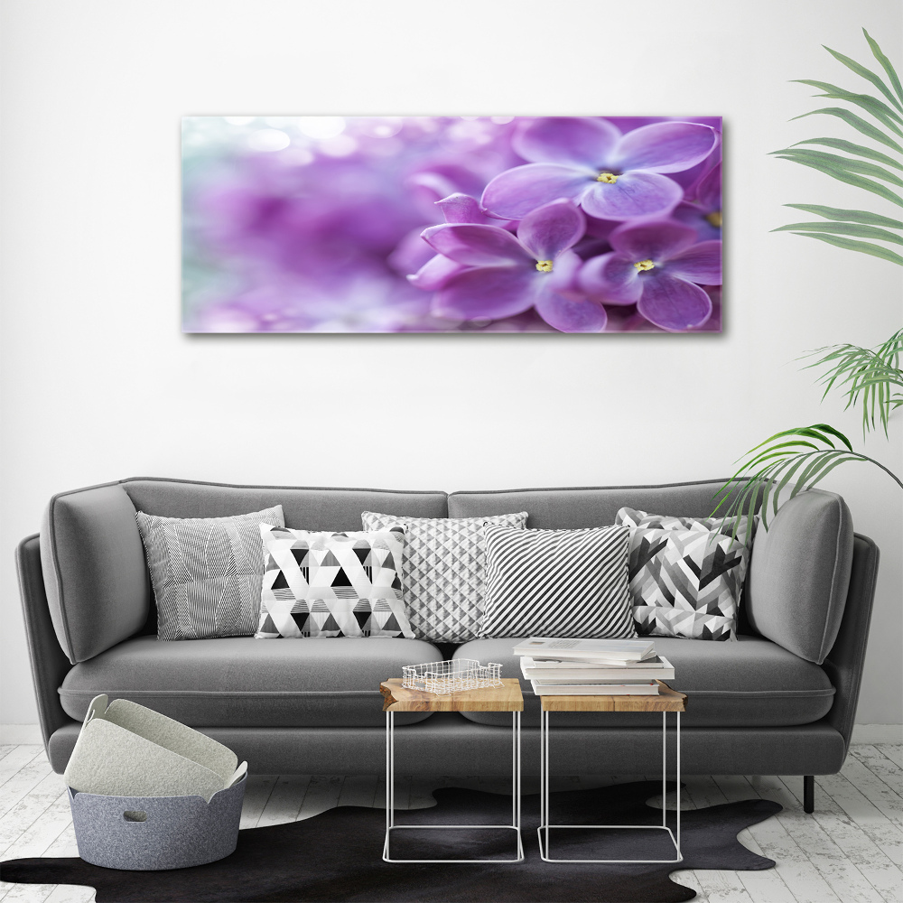 Acrylic wall art Lilac flowers