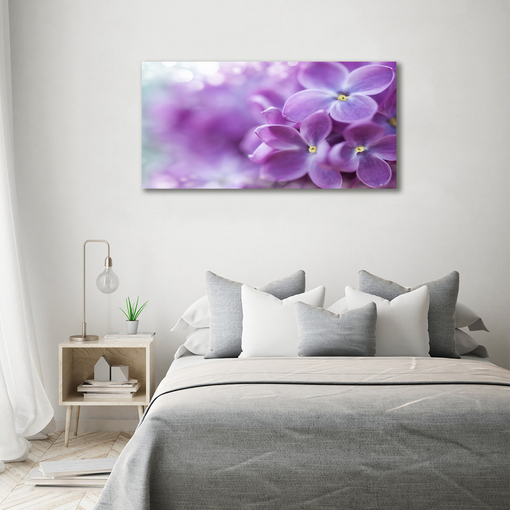 Acrylic wall art Lilac flowers