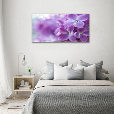 Acrylic wall art Lilac flowers