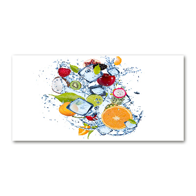 Acrylic wall art Fruit and ice