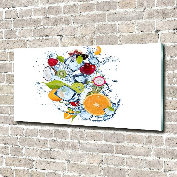 Acrylic wall art Fruit and ice