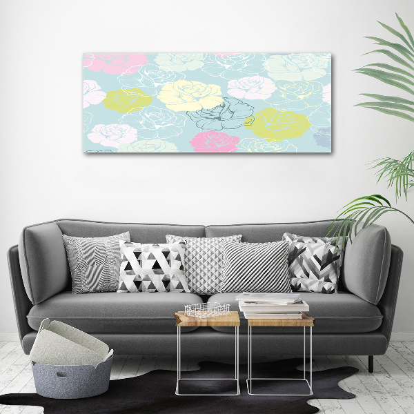 Wall art acrylic Roses