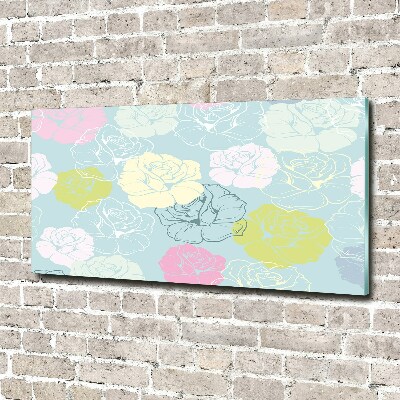 Wall art acrylic Roses