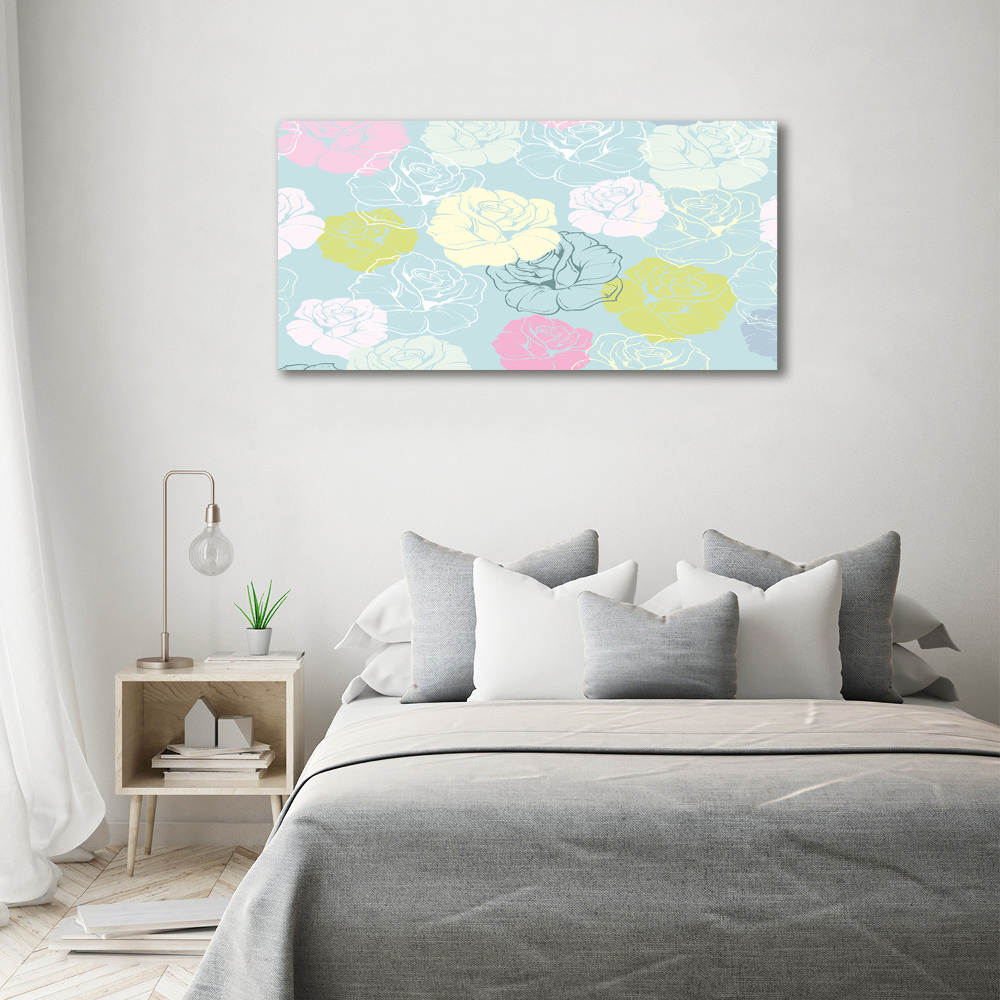 Wall art acrylic Roses