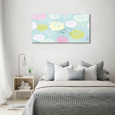 Wall art acrylic Roses