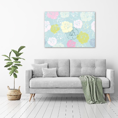 Wall art acrylic Roses