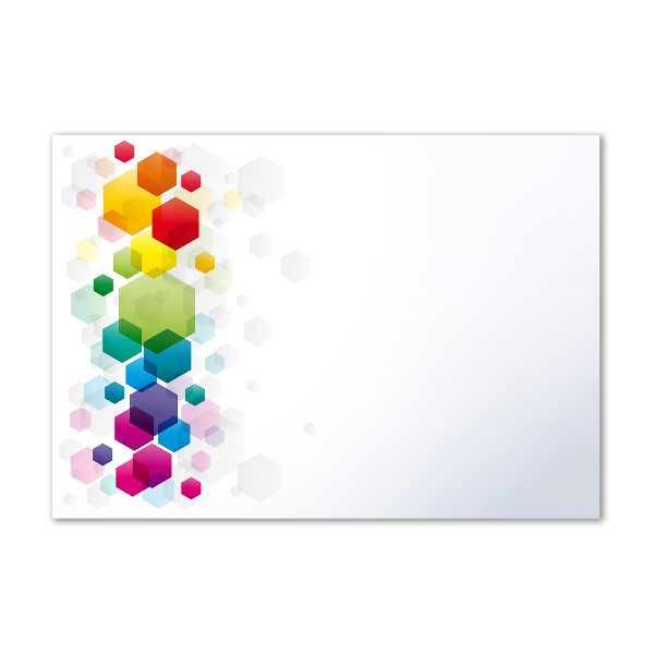 Acrylic print Colorful cubes