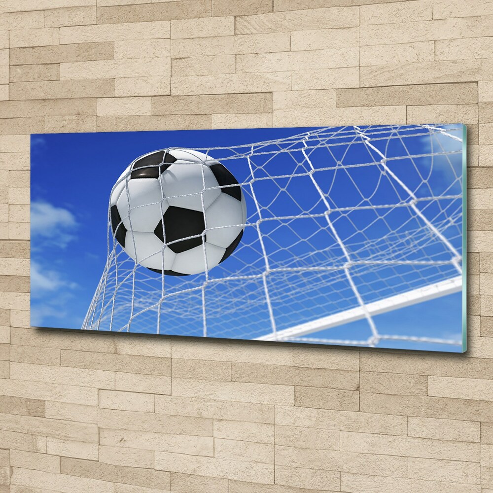 Print on acrylic Ball in the goal