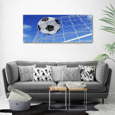 Print on acrylic Ball in the goal