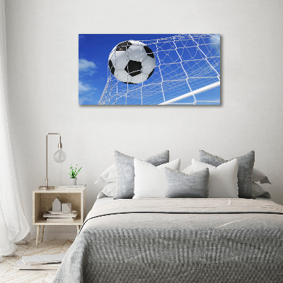 Print on acrylic Ball in the goal