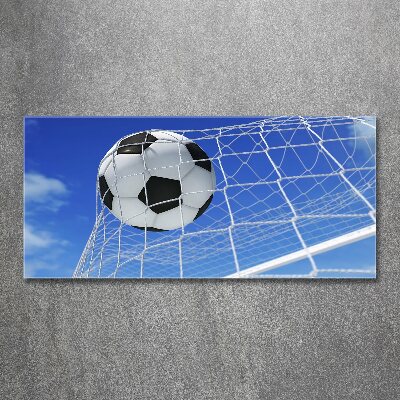 Print on acrylic Ball in the goal