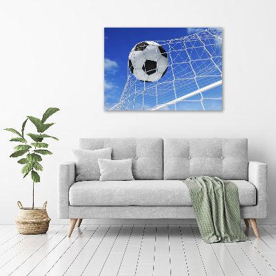 Print on acrylic Ball in the goal