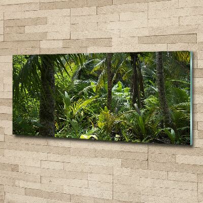 Acrylic wall art Tropical forest