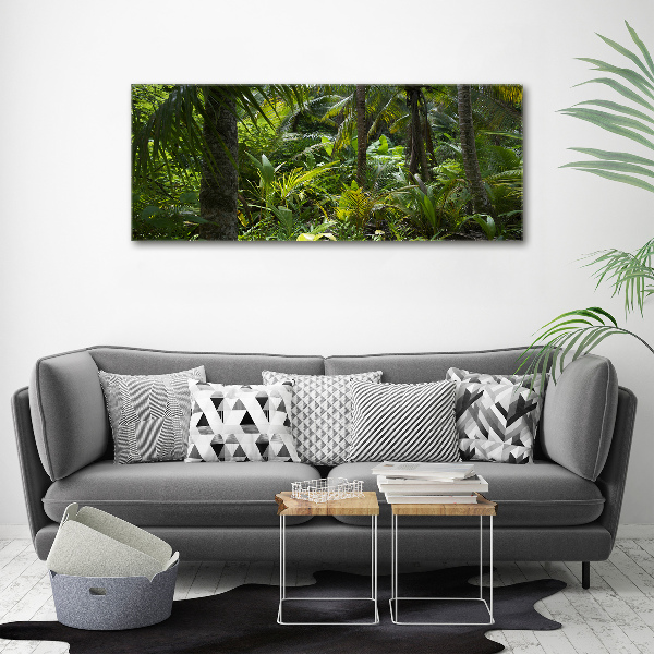 Acrylic wall art Tropical forest