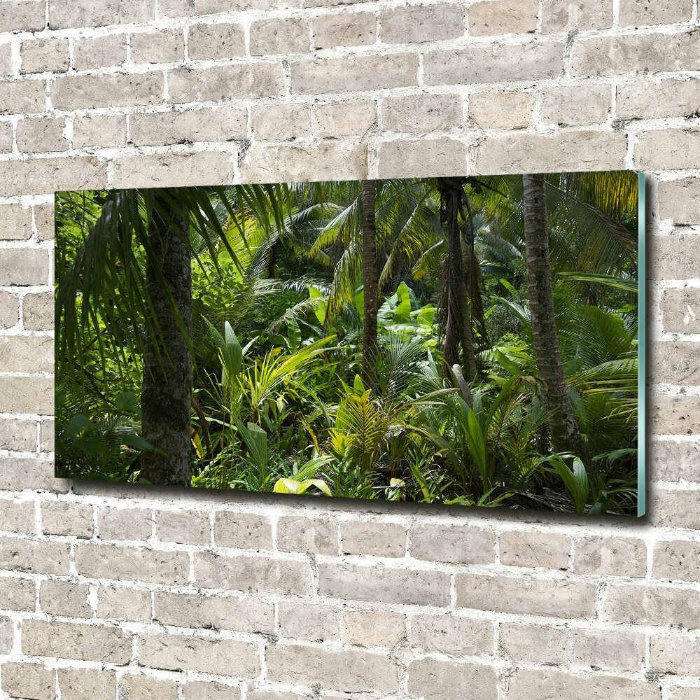 Acrylic wall art Tropical forest