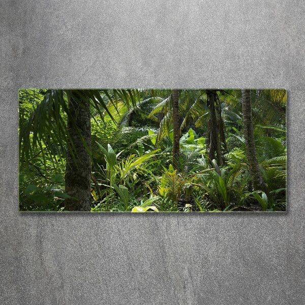 Acrylic wall art Tropical forest