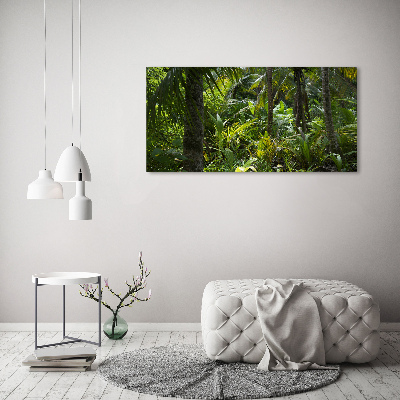 Acrylic wall art Tropical forest