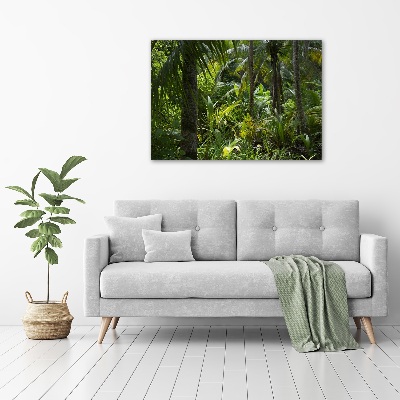 Acrylic wall art Tropical forest