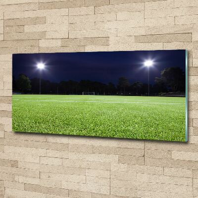 Print on acrylic Football pitch