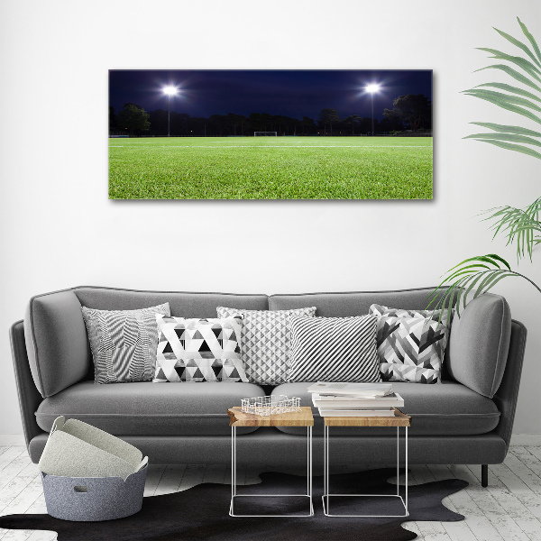 Print on acrylic Football pitch