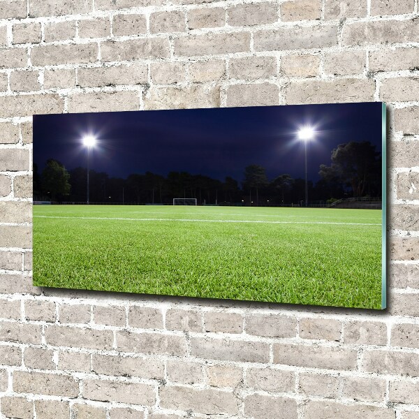 Print on acrylic Football pitch