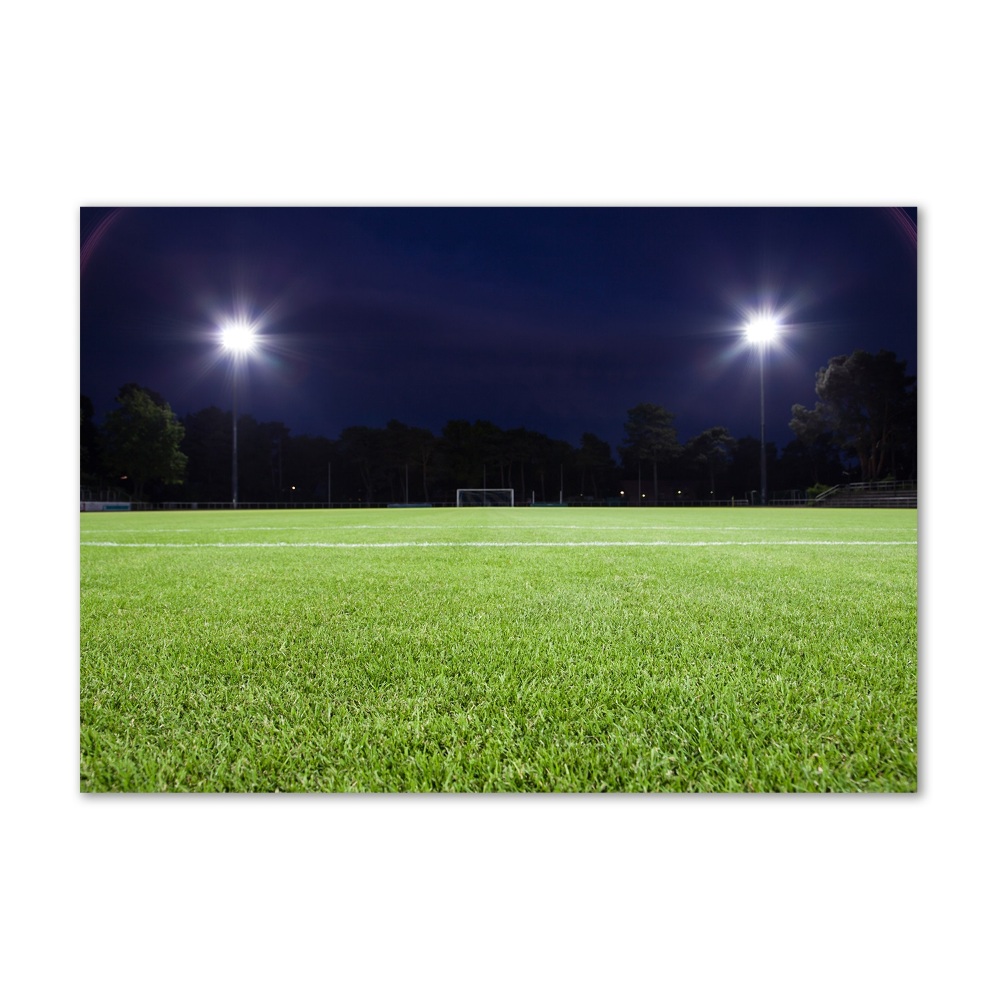 Print on acrylic Football pitch