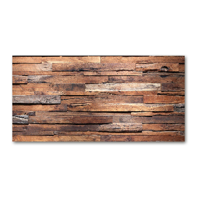 Acrylic wall picture Wooden wall