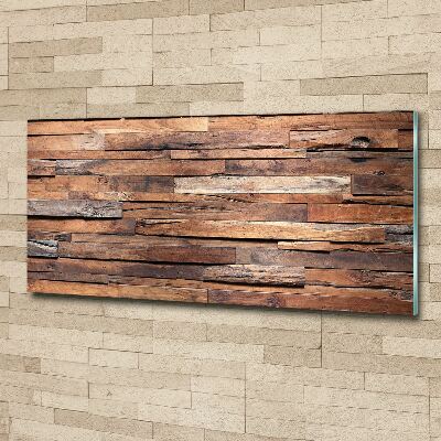 Acrylic wall picture Wooden wall