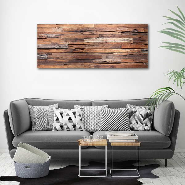 Acrylic wall picture Wooden wall