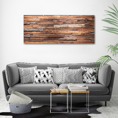 Acrylic wall picture Wooden wall