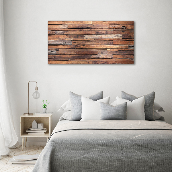 Acrylic wall picture Wooden wall