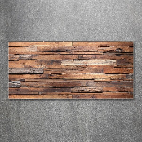 Acrylic wall picture Wooden wall