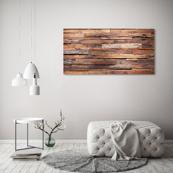 Acrylic wall picture Wooden wall