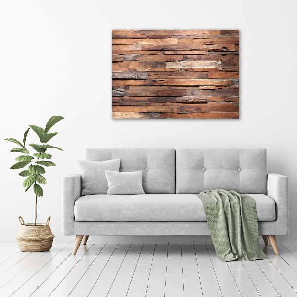 Acrylic wall picture Wooden wall