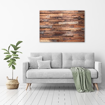 Acrylic wall picture Wooden wall