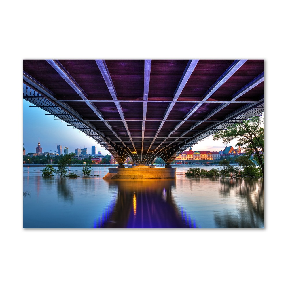 Print on acrylic Bridge in Warsaw