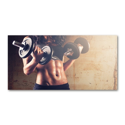 Wall art acrylic Muscle structure