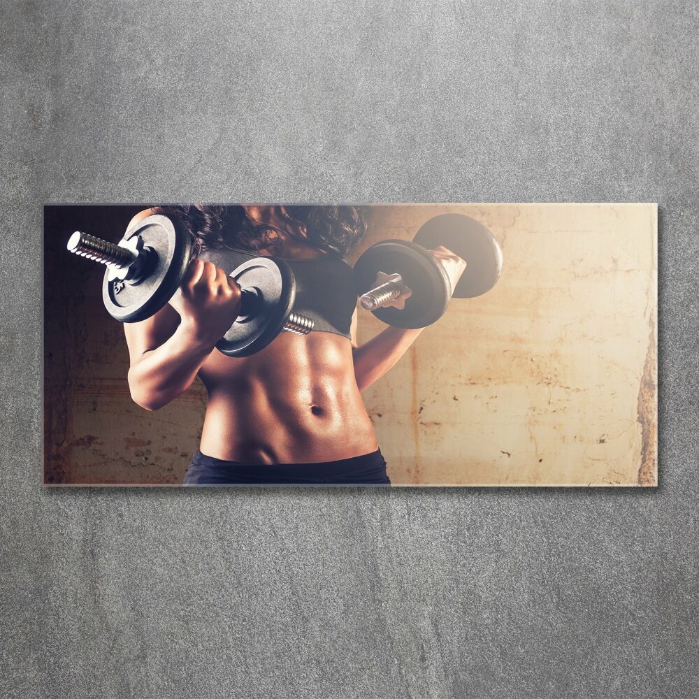 Wall art acrylic Muscle structure