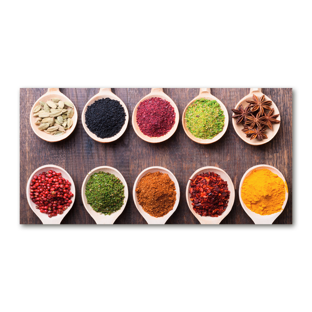 Print on acrylic Colorful spices