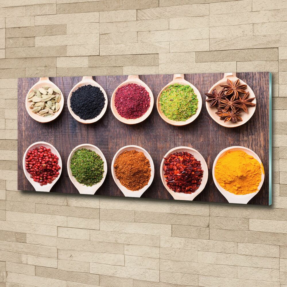 Print on acrylic Colorful spices