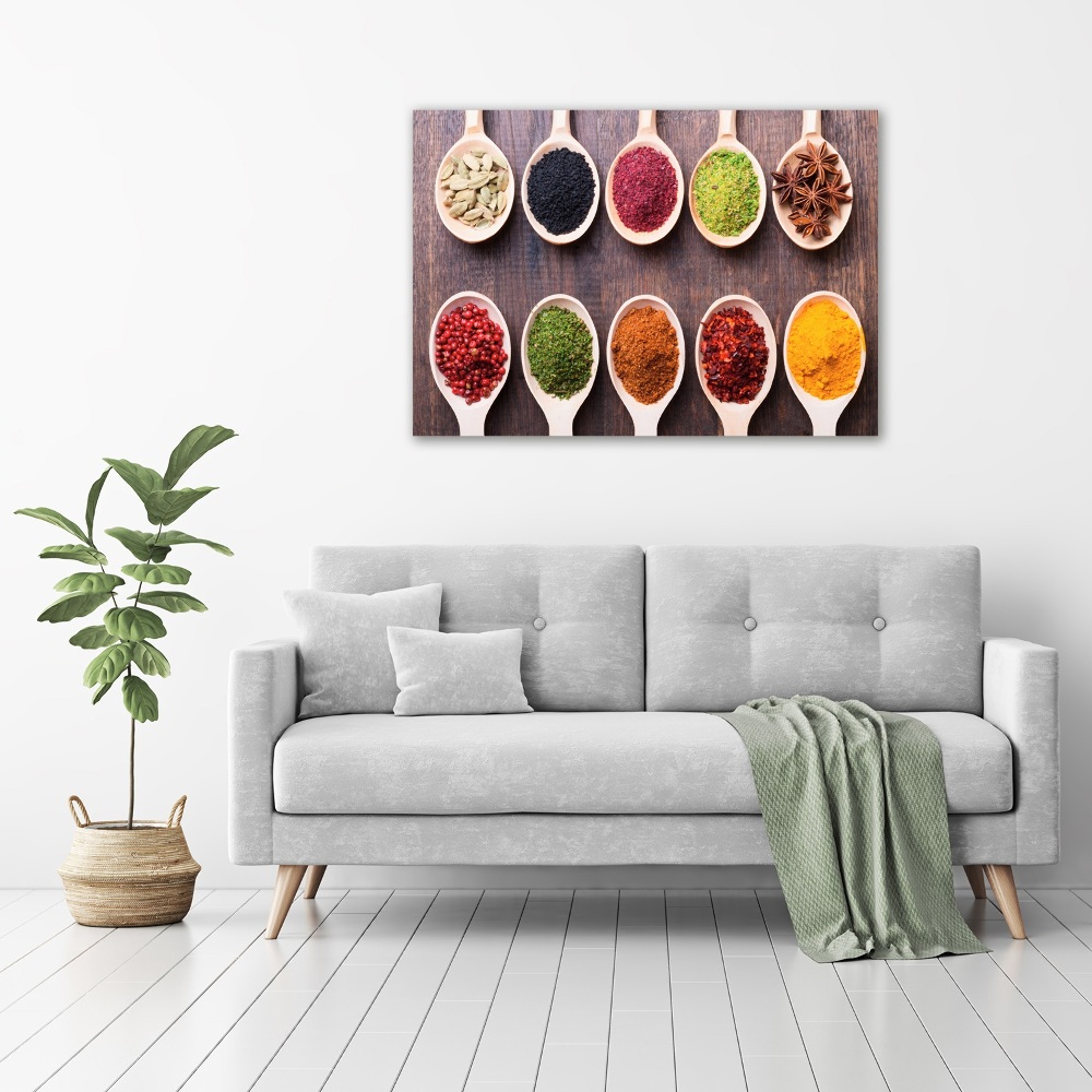 Print on acrylic Colorful spices